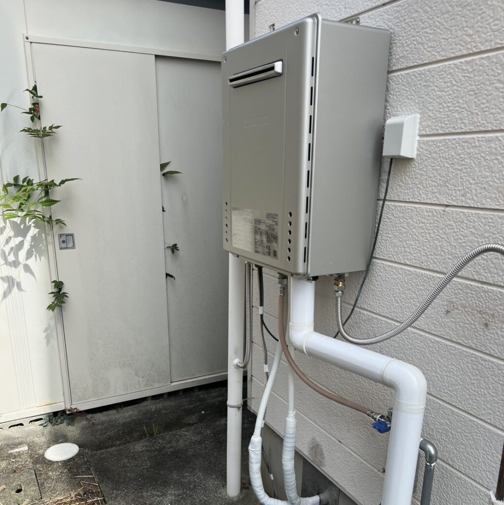 施工例　ガス給湯器　アップしました☆