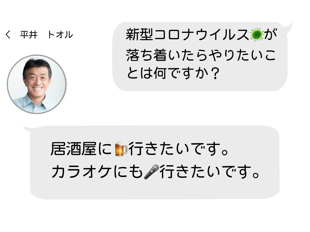 新型コロナウイルスが落ち着いたら…